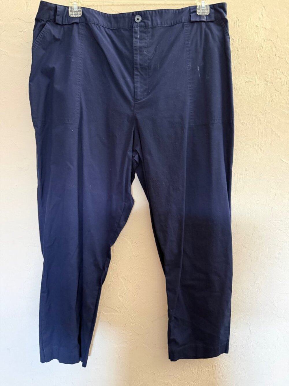 Lauren Ralph Lauren Women's Capris, Navy, 22W
